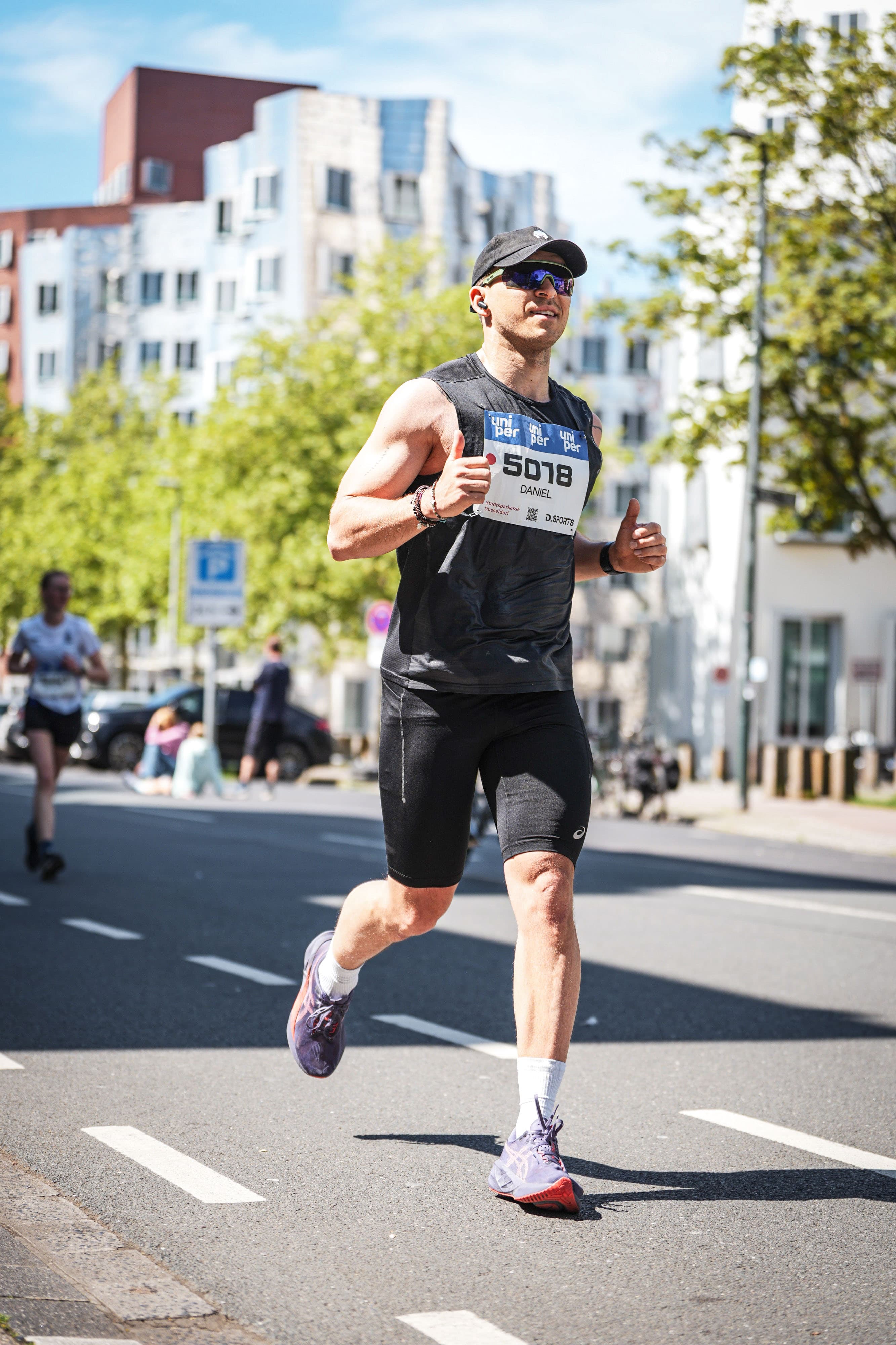 Daniel beim Düsseldorf Marathon 2025