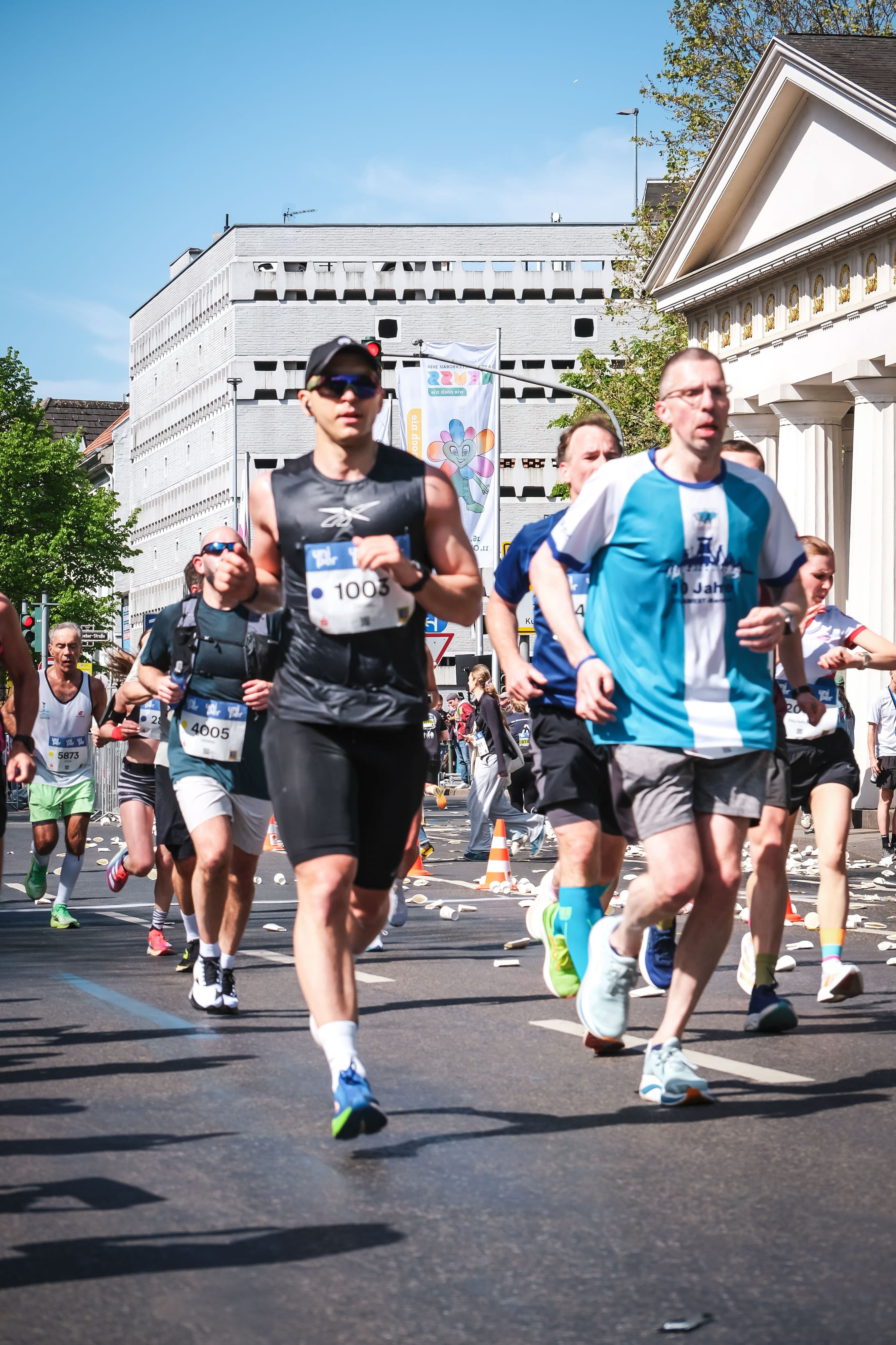 Daniel beim Düsseldorf Marathon 2026